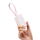  Pin Dự Phòng Kiêm Củ Sạc CUKTECH CP13 5000mAh 33W (Type-C + Type-C Built-in Cable, LED Display, Self-charging + Dual Device charging) 