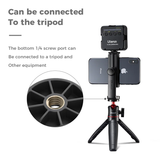 Ulanzi ST-17 Phone Holder Vertical Horizontal 360° Adjustable Phone Mount Clamp with Cold Shoe 1/4'' Tripod Adapter for Phone 