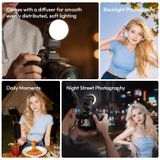  Ulanzi F16R Camera Flash LED Light 2500-6500K SpeedLite GN16 Camera Flash for Backlight Night Street Photography Daily Moments 