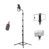  Ulanzi MT13 Flexible Gooseneck Phone Tripod with 1/4" Universal Mount for Smartphone Cameras Overhead Food Shot Photography Vlog 