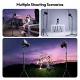 Ulanzi TT43 II 2.1M Reversible Leg Light Stand 2-in-1 Column Pole for Video Light Flat Pallet Portrait Photography Livestreaming 
