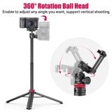  Gậy Chụp Ảnh Tích Hợp Tripod ULANZI MT-44 (60-80mm, Six-section height, 146.5cm height, 360° free adjustment) 