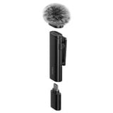  Ulanzi VM-10 Wireless Lavalier Microphone Portable Audio Video Recording Mic For iPhone 16 15 14 Android Live Broadcast Gaming 