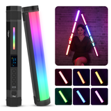  Ulanzi VL110 Handheld RGB Light Tube Stick Video soft Light 2500-9000K LED Photography Stick LED Light Wand Rechargeable 