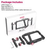  Ulanzi Lino Smartphone Cage for iPhone 16 15 14 13 12 X XR XS Max Mini/Pro/Pro Max Smartphone Handle Grip Phone Vlog Video 