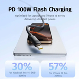  Cáp Sạc Nhanh USB to Type-C Baseus Foamed Silicone 100W (Foamed Silicone) 