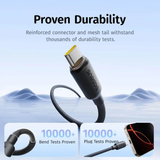  Cáp Sạc Nhanh USB to Type-C Baseus Foamed Silicone 100W (Foamed Silicone) 
