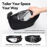  Ulanzi HMN1Lunar Sling Bag Travel Shoulder with Divider Adjustable Strap Crossbody Carry for Photography Mirrorless Camera Lens 