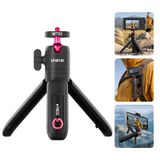  Ulanzi MT66 ClipMate Tripod with Action Connector for Action Camera Travel Photography Backpack Clip Selfie Stick Tripod Mode 