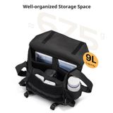  Ulanzi BC08 Sling Bag 9L Capacity Splash-proof Universal Bag Photography Crossbody Bag for DSLR Camera Outdoor Travel Organizer 