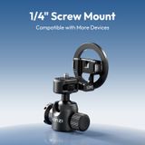  Ulanzi EA05 3-in-1 Versatile Ball Head for Action 6/Nano Camera Smartphone High-Angle Shooting Phone Monitoring Livestreaming 