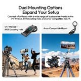  Ulanzi MA67 Magnetic Tri-Fold Phone Stand 360° Flexible Rotation Desktop Stand Handheld Mantis Mode for Smartphone Photography 