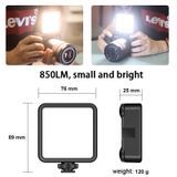 Ulanzi VIJIM VL81 LED Video Light Camera Light 3200-5600K With Cold Shoe Mini Vlog Fill Light 3000mAh Panel Lamp Photography 