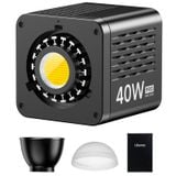  Ulanzi L023 40W Pro Video Light 3400mAh 2500-6500K Bi-color Photograph COB Led Video Light CRI 95+ for Outdoor Livestream 