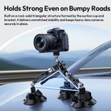  Ulanzi TB15 Suction Cup Mount for Camera Photography Side Car Door Mounts POV Shot with 360° Ballhead Double-Ended Magic Arm 