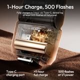  Đèn Flash Chụp Ảnh ULANZI SL03 (6500K, Light accuracy GN8, Customize 4 power levels) 