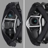  Ulanzi HMN1Lunar Sling Bag Travel Shoulder with Divider Adjustable Strap Crossbody Carry for Photography Mirrorless Camera Lens 