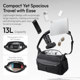  Ulanzi U023 Urban Daily Shoulder Bag Sling Travel Shoulder with Divider Adjustable Strap Crossbody Carry for Photography Camera 