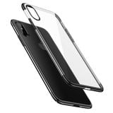  Ốp lưng trong suốt viền si màu Baseus Glitter Case LV237 cho iPhone X ( Ultra Thin Luxury Plating Plastic Case) 