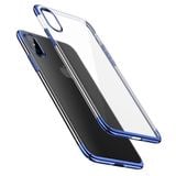  Ốp lưng trong suốt viền si màu Baseus Glitter Case LV237 cho iPhone X ( Ultra Thin Luxury Plating Plastic Case) 