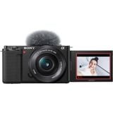  Máy ảnh Sony ZV-E10 (CMOS APS-C Exmor 24.2MP, BIONZ X, 4K/30p & 1080/120p, Face-Priority AE, Wi-Fi / Bluetooth) 