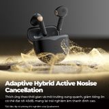  Tai Nghe Bluetooth TWS SoundPEATS Air 4 (Bluetooth v5.3, 6.5H, Adaptive ANC, AptX Lossless codec, Game Mode 88ms) 