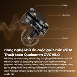 Tai Nghe Bluetooth TWS SoundPEATS H3 (Bluetooth v5.4, 7H, Hi-Res Audio, 6-Mics Built-in, ANC, Qualcomm cVc Algorithm, LDAC codec, aptX Adpative Lossless, Support PeatsAudio app, IPX5) 
