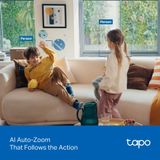  Camera An Ninh Xoay/Nghiêng Hai Ống Kính TAPO C250 4K (8MP, 360º horizontal and 116º vertical range, Custimizable Block Zones, Works with Google Assistant/Amazon Alexa/Samsung SmartThings) 