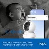  Camera An Ninh Xoay/Nghiêng Hai Ống Kính TAPO C250 4K (8MP, 360º horizontal and 116º vertical range, Custimizable Block Zones, Works with Google Assistant/Amazon Alexa/Samsung SmartThings) 