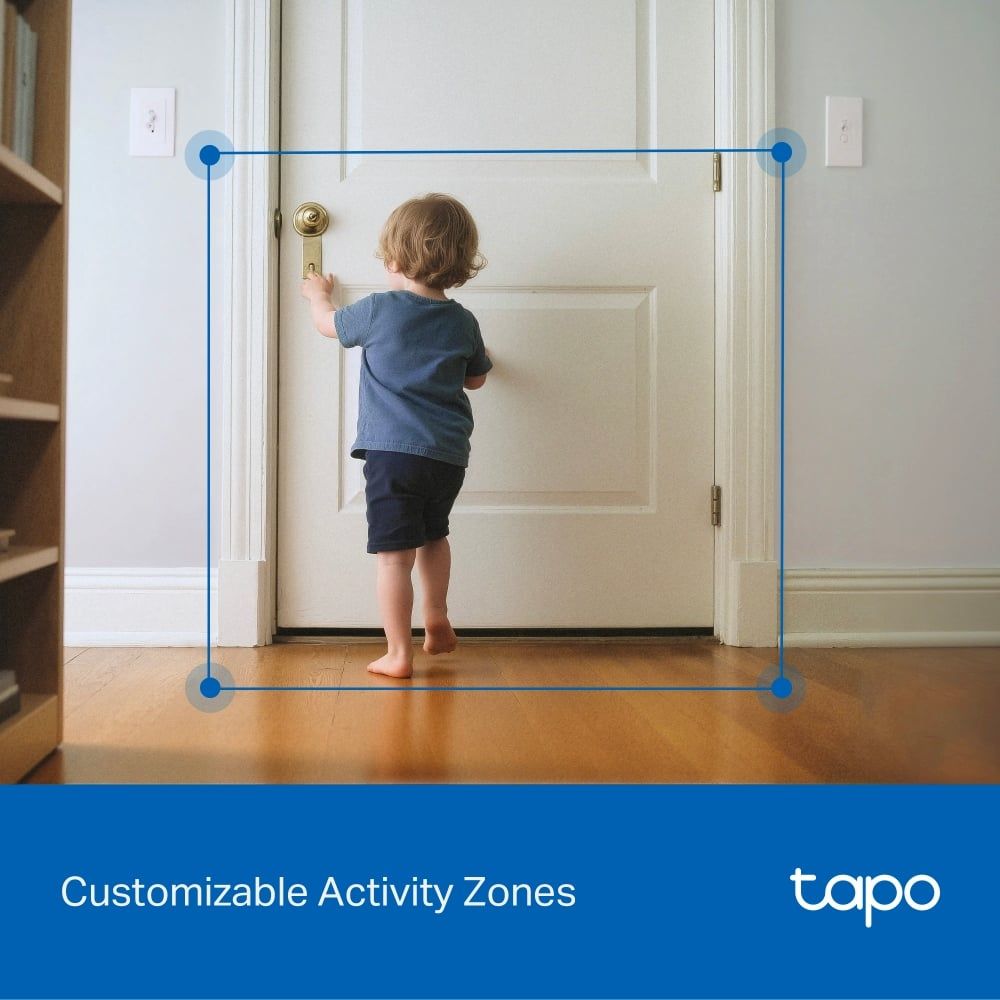  Camera An Ninh Xoay/Nghiêng Hai Ống Kính TAPO C250 4K (8MP, 360º horizontal and 116º vertical range, Custimizable Block Zones, Works with Google Assistant/Amazon Alexa/Samsung SmartThings) 