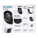  Camera Wi-Fi An Ninh Quay Quét Ngoài Trời TAPO C520WS 2K (4MP, Comprehensive AI Detection, 360° All-Round Protection, IP66, Works with Google Home/Amazon Alexa) 