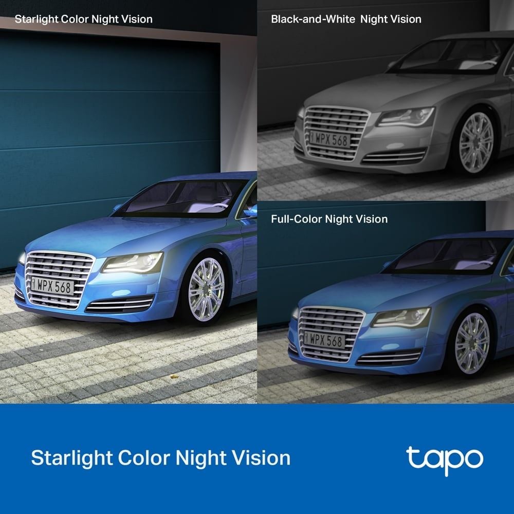  Camera Wi-Fi An Ninh Quay Quét Ngoài Trời TAPO C520WS 2K (4MP, Comprehensive AI Detection, 360° All-Round Protection, IP66, Works with Google Home/Amazon Alexa) 