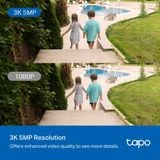  Camera WiFi An Ninh Quay/Quét Ngoài trời TAPO C530WS 3K (5MP, IP66, Comprehensive AI Detection, Work with Google Home + Amazon Alexa) 