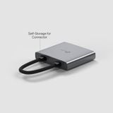  Hub Mở Rộng Đa Năng 3-in-1 TP-LINK UH3020C (Type-C to HDMI4K@60Hz + USB-A 3.0 5Gbps + 1*Type-C PD100W) 