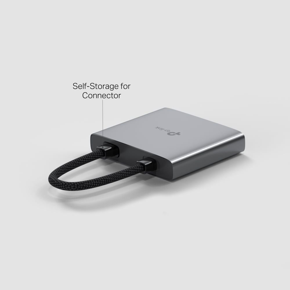  Hub Mở Rộng Đa Năng 3-in-1 TP-LINK UH3020C (Type-C to HDMI4K@60Hz + USB-A 3.0 5Gbps + 1*Type-C PD100W) 