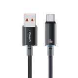  Cáp Sạc USAMS SJ658 Cloud Series USB-A to Type-C Braided Data with Light 