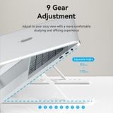  Giá Đỡ Laptop Tản Nhiệt Gấp Gọn VENTION KDN (9-Gear Adjustment, Silicone pad anti-slip, Up to 17.3" compatible) 