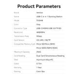  HUB Mở Rộng Kết Nối Đa Năng 6-in-1 VENTION TOO (C to 1*HDMI4K@30Hz + 3*USB 3.0+ 1*SD/TF) 