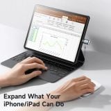  Đầu Chuyển OTG USB to Lightning MCDODO OT-739 (with LED Light, 480Mbps) 