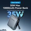  Pin Dự Phòng VENTION FHE 10000mAh 35W (Digital Dislplay, With Type-C Built-in Cable) 