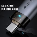  Đầu Chuyển OTG USB to Type-C MCDODO OT-740 (with LED Light, USB3.0 5Gbps) 