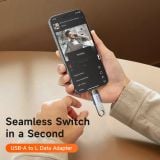  Đầu Chuyển OTG USB to Lightning MCDODO OT-739 (with LED Light, 480Mbps) 