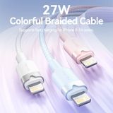  Cáp Sạc Nhanh C to Lightning VENTION LAL 27W (3A, 480Mbps) 