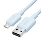  Cáp Sạc Nhanh USB to Lightning VENTION LAM 2.4A (480Mbps) 
