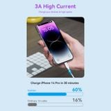  Cáp Sạc Nhanh C to Lightning VENTION LAJ 27W (3A, 480Mbps, Apple Carplay Support, 1m) 