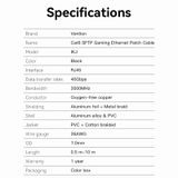 Cáp Mạng LAN Cat8 SFTP VENTION IKJ (40Gbps, 26AWG OFC, 2000MHz) 