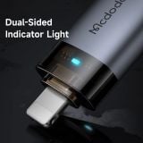  Đầu Chuyển OTG USB to Lightning MCDODO OT-739 (with LED Light, 480Mbps) 