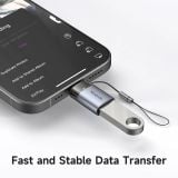  Đầu Chuyển OTG USB to Lightning MCDODO OT-739 (with LED Light, 480Mbps) 