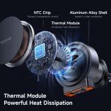  Đế Giữ Điện Thoại Tích Hợp Sạc Không Dây 15W MCDODO CH-300 (Air Outlet Version, with Built-In Retractable Cable) 
