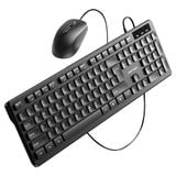  Combo Bàn Phím Kèm Chuột Có Dây VENTION KTC (USB Wired, Full-Sized Keyboard, Ergonomic Design, 1200DPI) 
